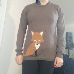 Original fox sweater